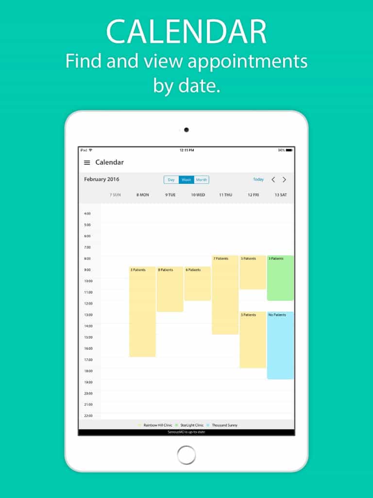 SeriousMD Doctors - Practice & Clinic Management System, Schedul
