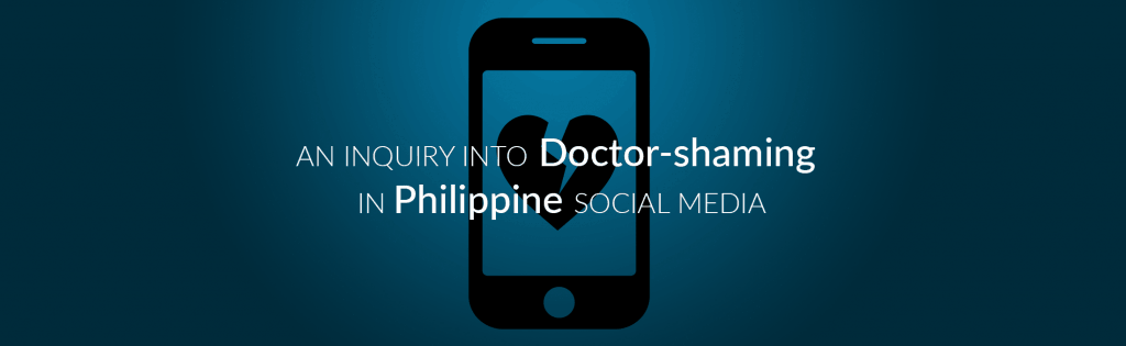 doctor shaming philippines social media