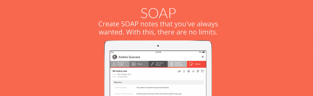 SeriousMD SOAP Note Doctor note templates
