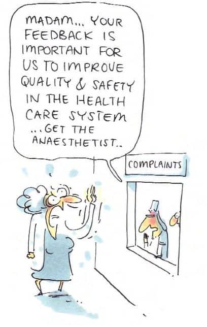 Patient complaints funny comic