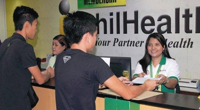 Philhealth officer at work