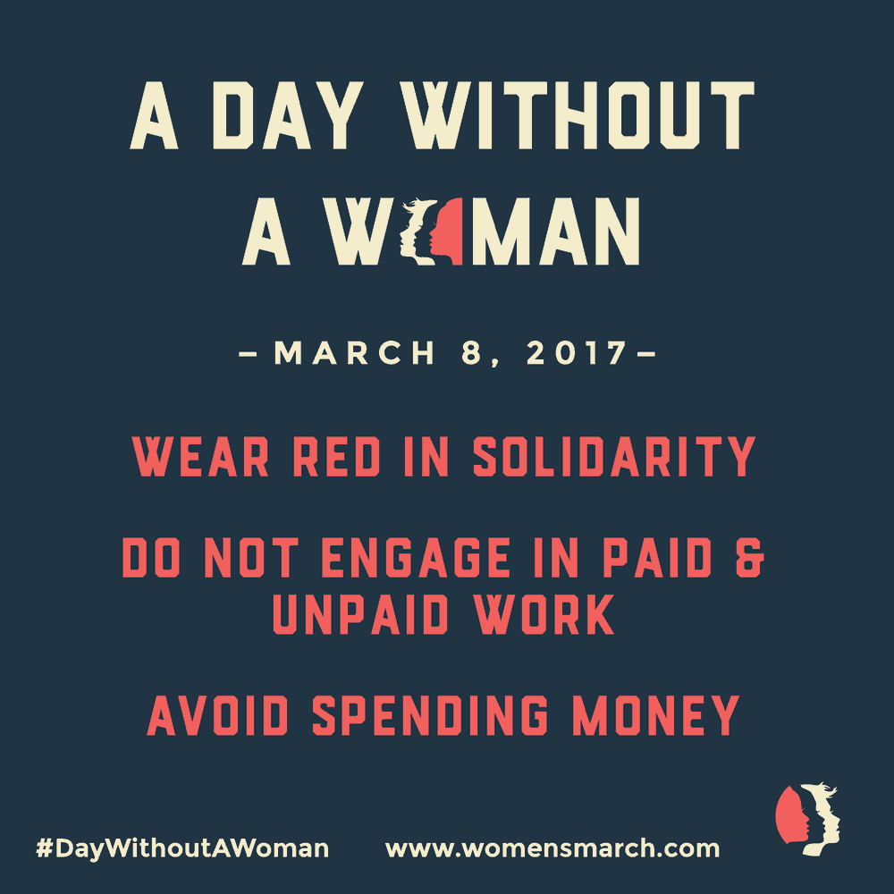 a day without a woman march