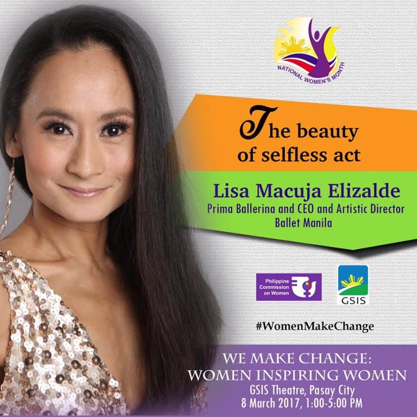 lisa macuja-elizalde for women inspiring women