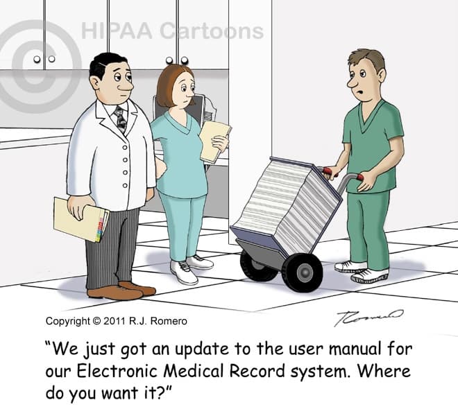 ehr funny cartoon