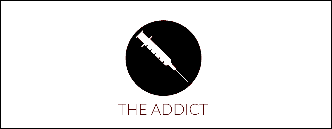 Addict patient icon