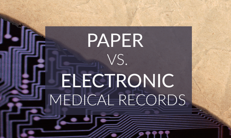 paper vs electronic medical records
