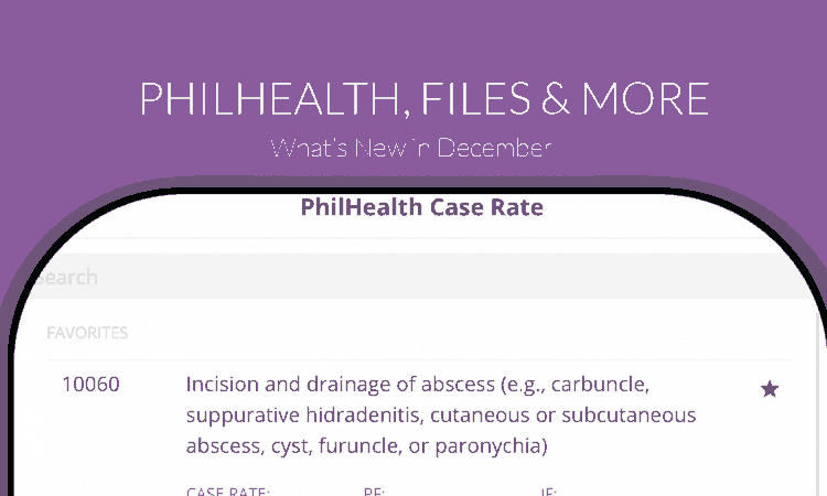 SeriousMD Philhealth Case Rates App