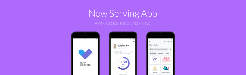 Now Serving app Update